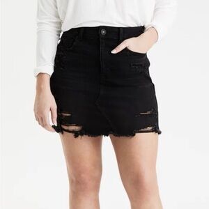 American Eagle Black Mini Skirt